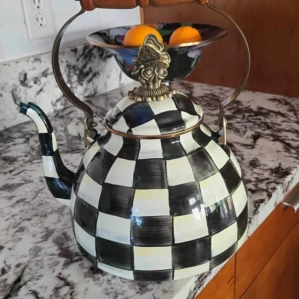 Butterfly 3qt teapot rare piece - Picture 1 of 1